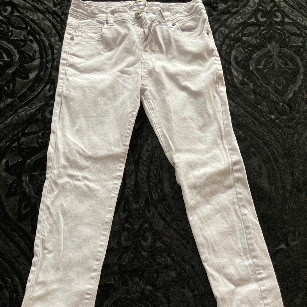 White jeans